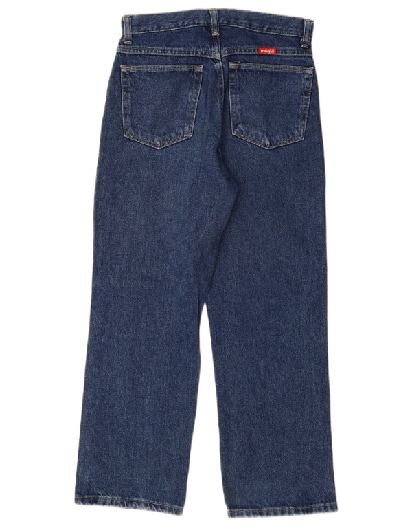 Wrangler Boys Straight Jeans 13-14 år W26 L27 Blå Bomuld