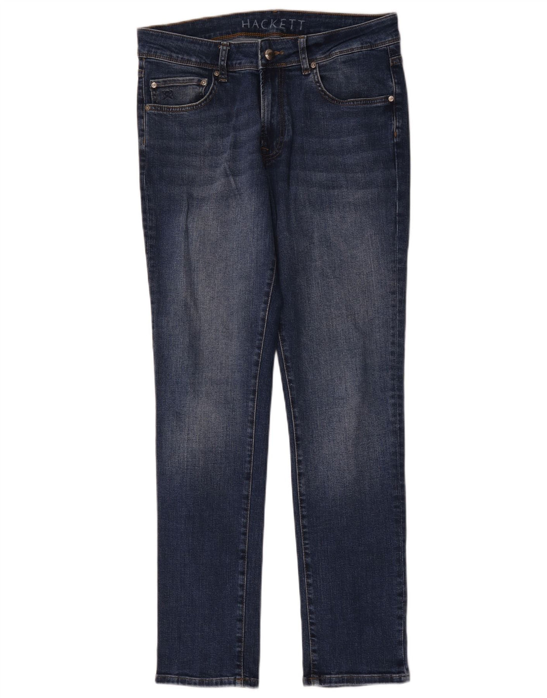 Hackett Dame Slim Jeans W32 L31 Blå Bomuld