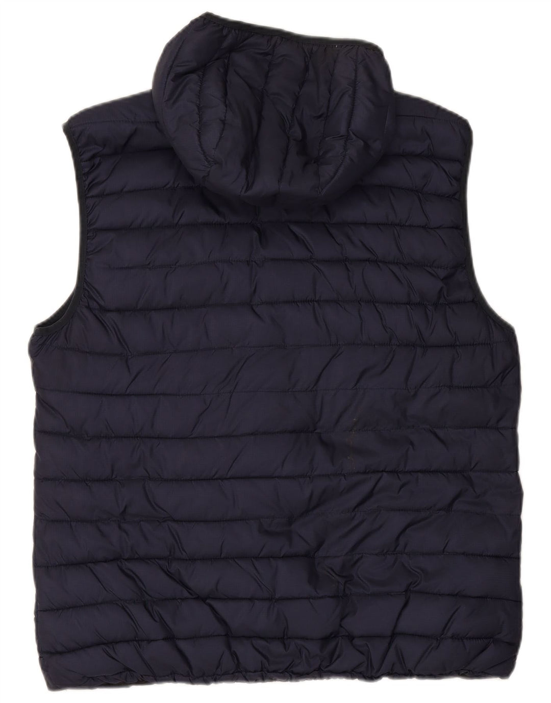 SCOTCH & SODA Dame hætte polstret Gilet UK 20 2XL Navy Blue