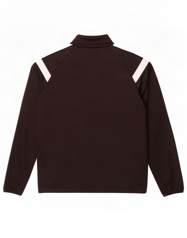 Adidas Boys Climacool Pullover med lynlås-hals træningsdragt Top 11-12 år Sort