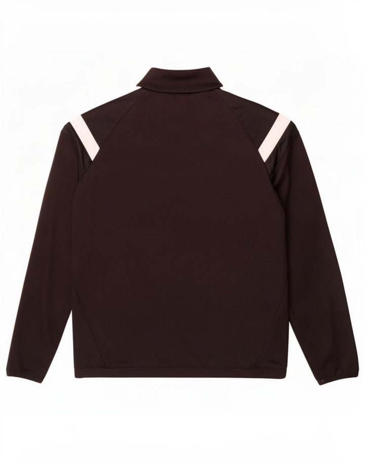 Adidas Boys Climacool Pullover med lynlås-hals træningsdragt Top 11-12 år Sort