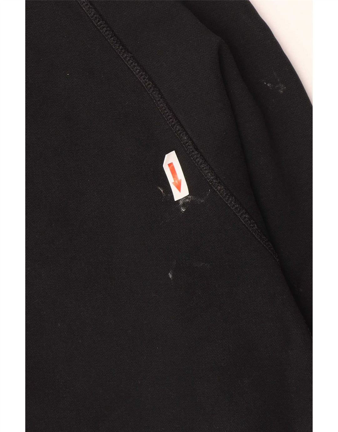 Diesel Herre Grafisk Sweatshirt Jumper Medium Sort Bomuld