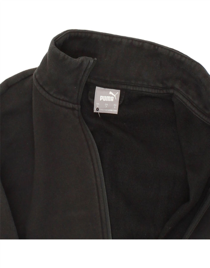 PUMA Mens Tracksuit Top Jacket Small Black Cotton Vintage Puma and Second-Hand Puma from Messina Hembry 