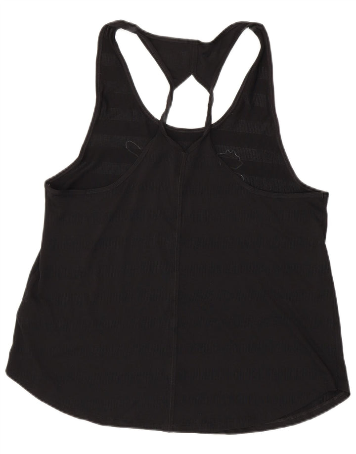 PUMA grafisk vest top til kvinder 16 Stor sort polyester
