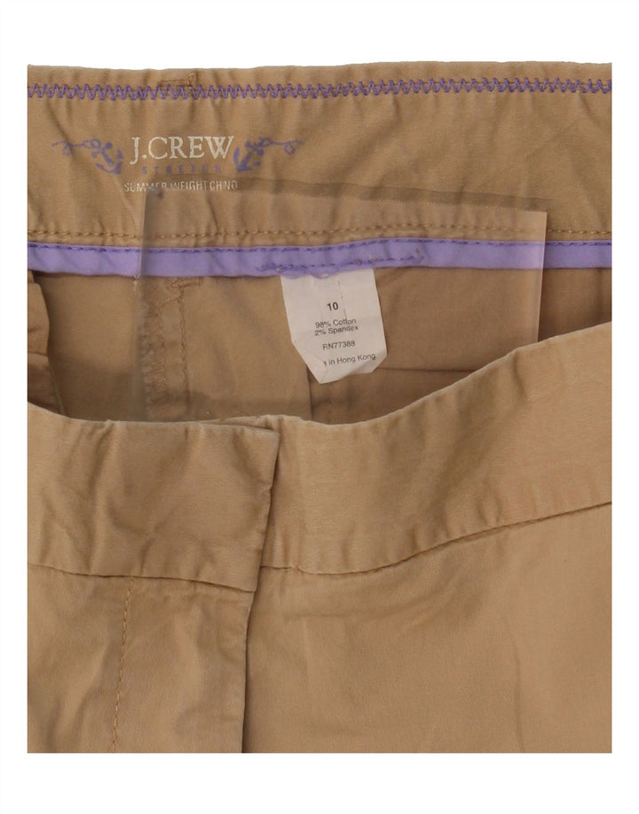 J. CREW Womens Chino Shorts US 10 Large W34  Beige Cotton Vintage J. Crew and Second-Hand J. Crew from Messina Hembry 