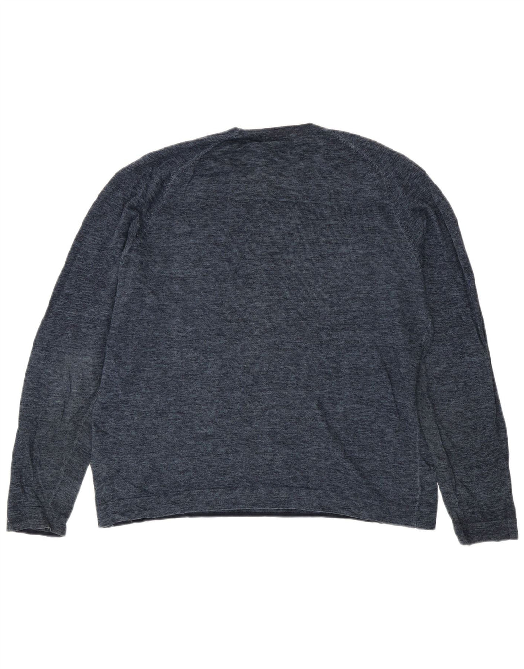 Marks & Spencer Herre Blue Harbor Crew Neck Jumper Sweater Large Navy Blue