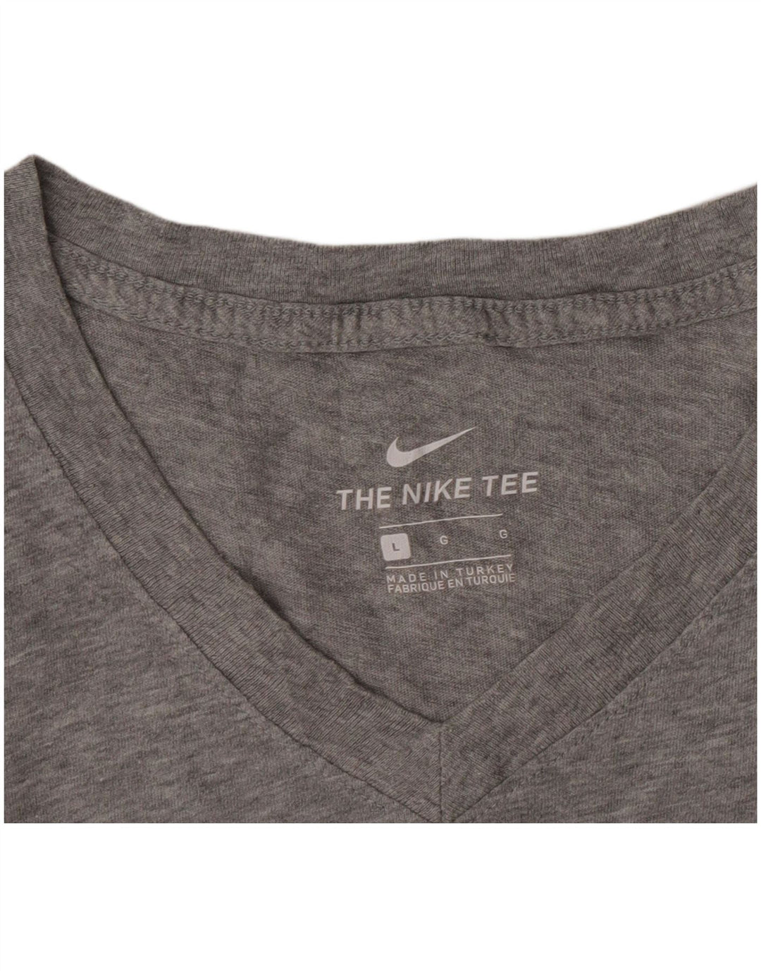 Nike T-shirt top til mænd, stor grå
