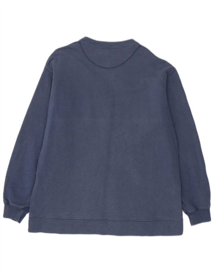 Chevignon Herre Graphic Regular Fit Sweatshirt Jumper Medium Blue