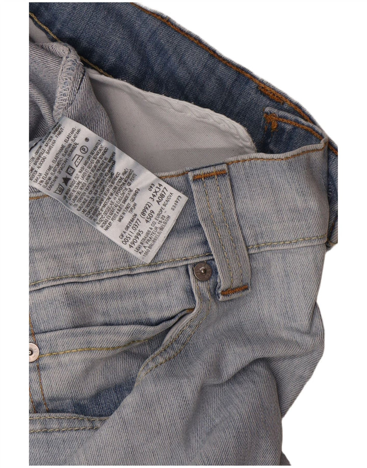 Levi's Dame 511 Slim Jeans W34 L34 Blå Bomuld