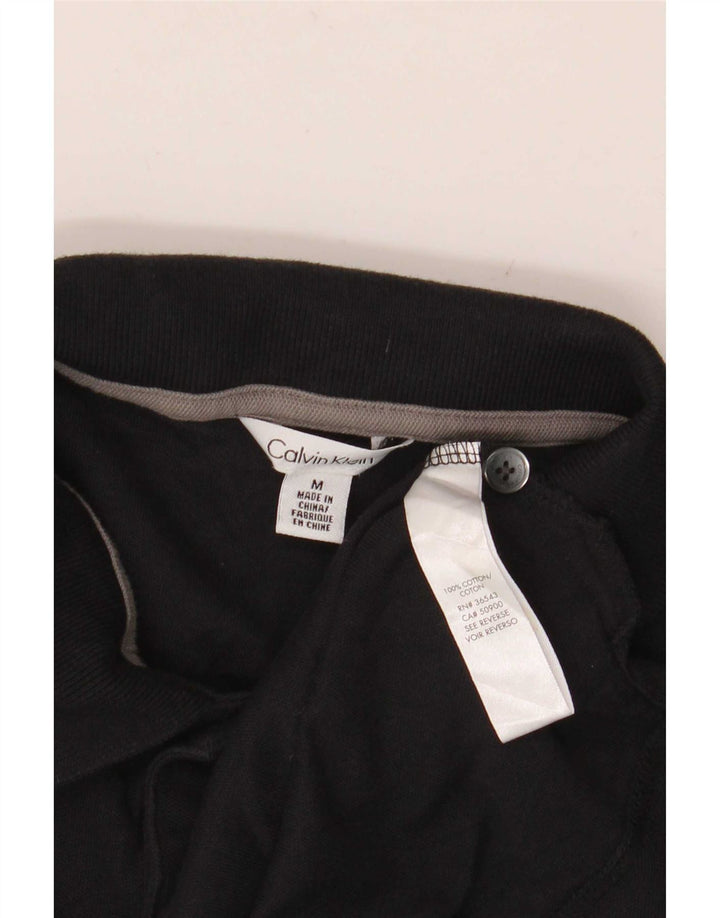 Calvin Klein herre poloshirt Medium sort bomuld