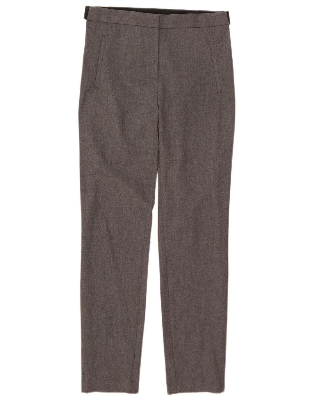 Zara Dame Slim Suit Bukser Medium W28 L27 Grå Polyester