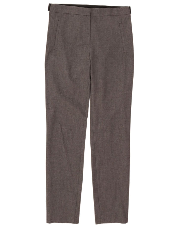 Zara Dame Slim Suit Bukser Medium W28 L27 Grå Polyester
