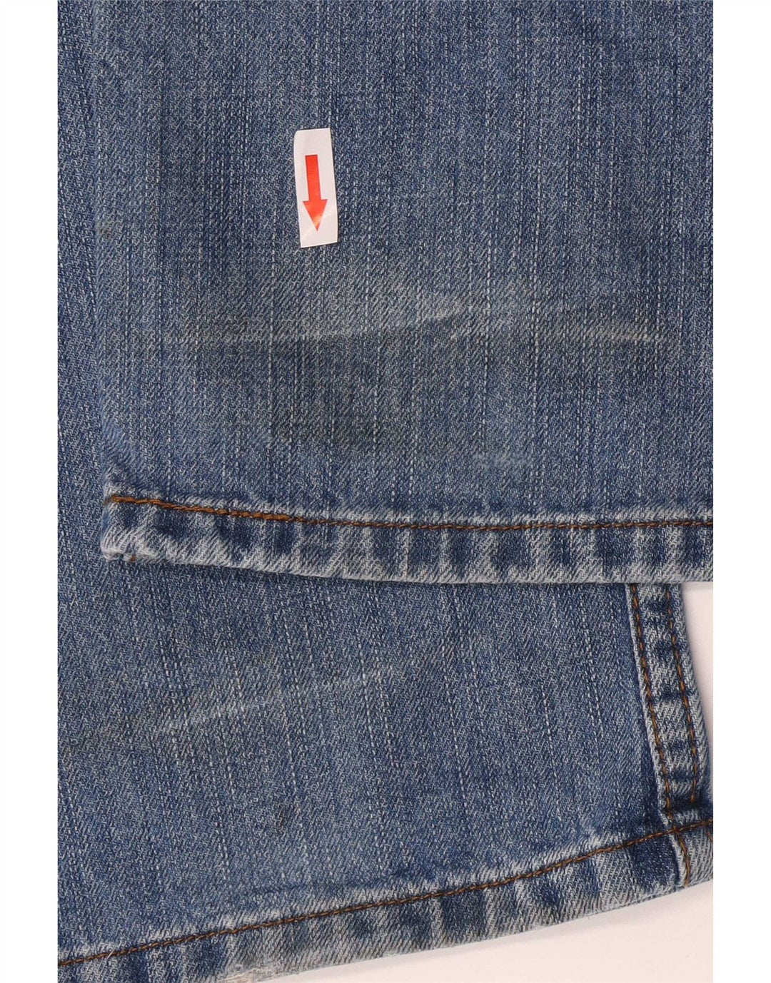 Levi's Herre 751 Straight Jeans W34 L34 Blå Bomuld