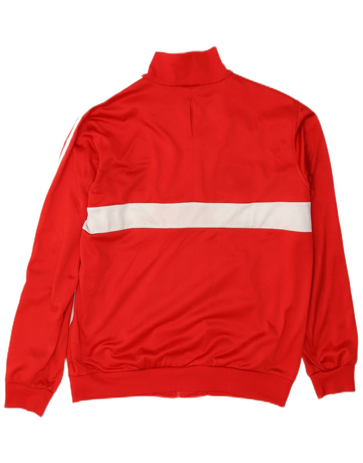 Adidas Træningsdragt til mænd Topjakke Medium Rød Colourblock Polyester