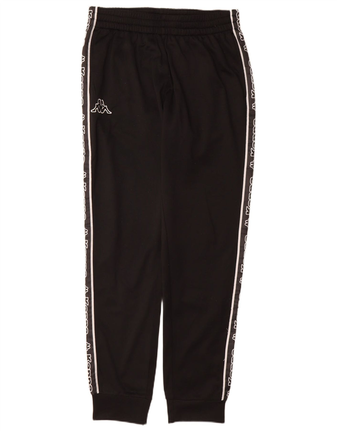 Kappa Herre grafisk træningsdragt Bukser Joggers Lille sort polyester