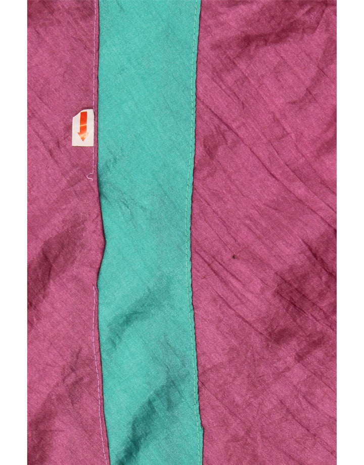 Vintage træningsdragt til mænd Topjakke XL Pink Colourblock