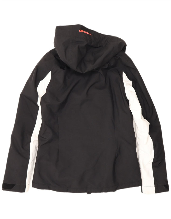 O'Neill Skijakke med hætte til mænd UK 36 Small Black Colourblock Polyester