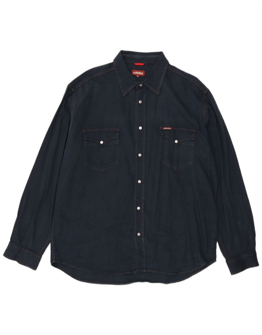 CARRERA Denimskjorte til mænd 2XL marineblå bomuld