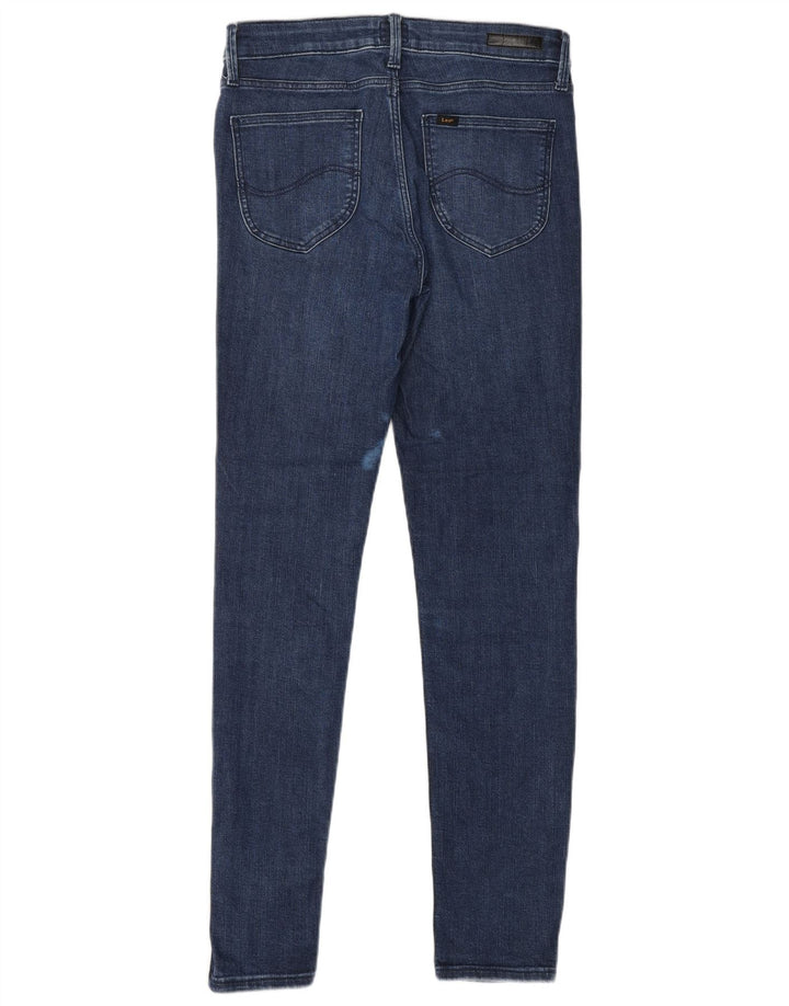 LEE Dame Scarlett Skinny Jeans W29 L30 Blå Bomuld