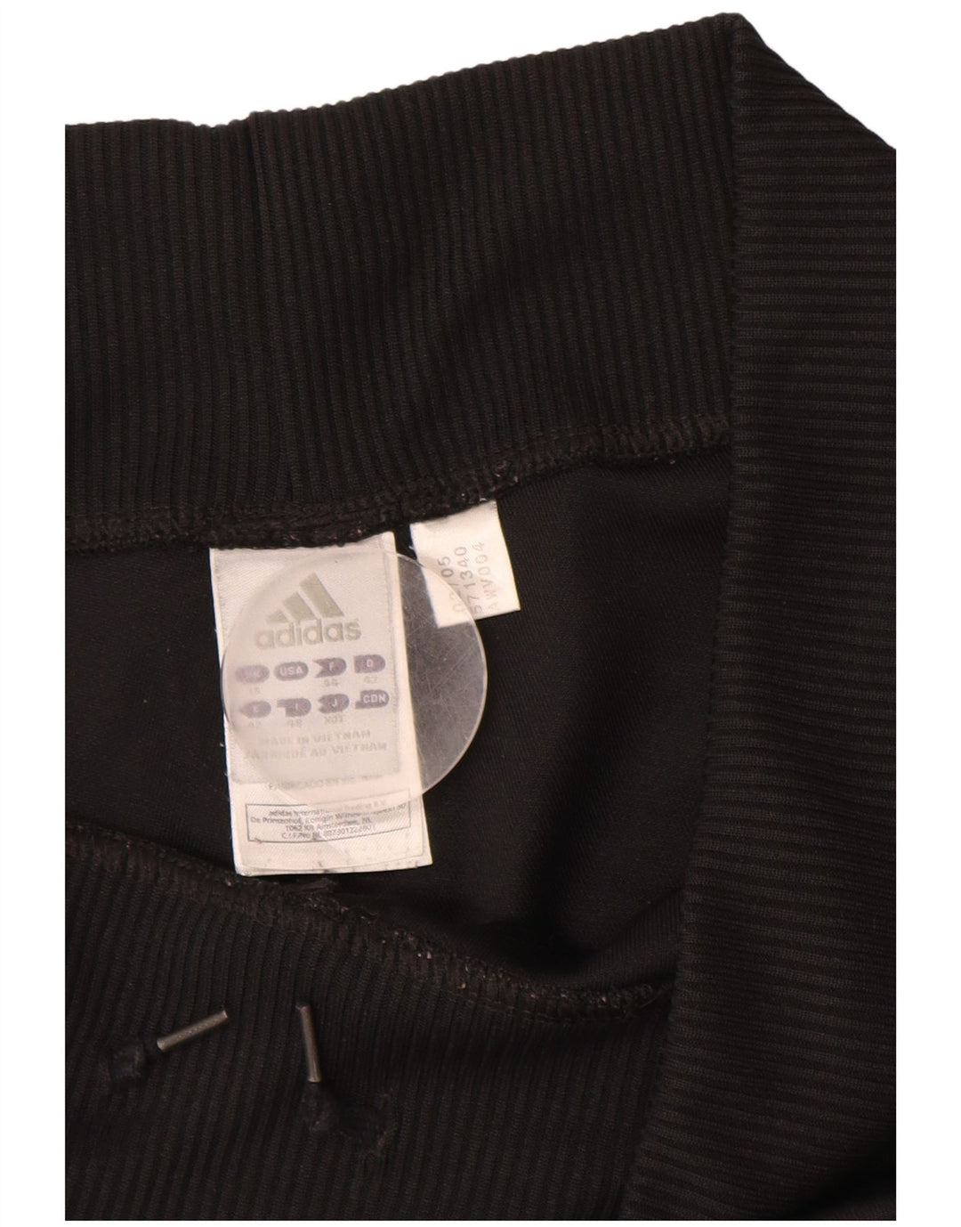 ADIDAS Træningsdragtsbukser til kvinder UK 16 Large Black Polyester