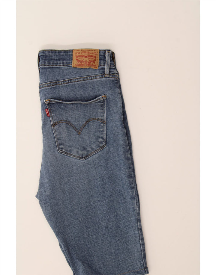 LEVI'S Womens 721 High Waist Denim Shorts W31 Medium Blue Vintage Levi's and Second-Hand Levi's from Messina Hembry 