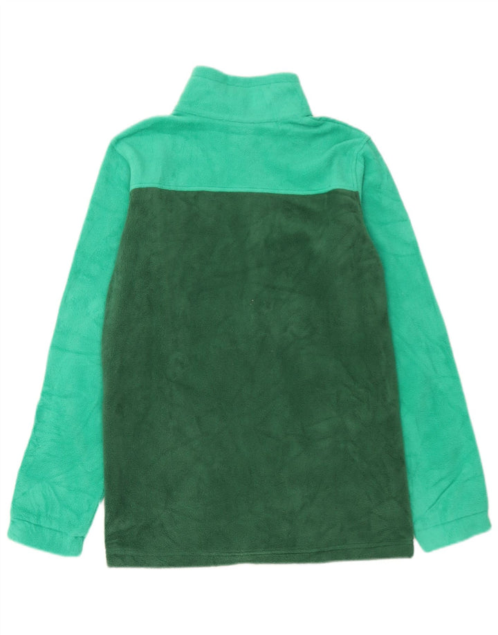 Columbia Boys Fleecejakke 15-16 år XL Grøn Colourblock Polyester