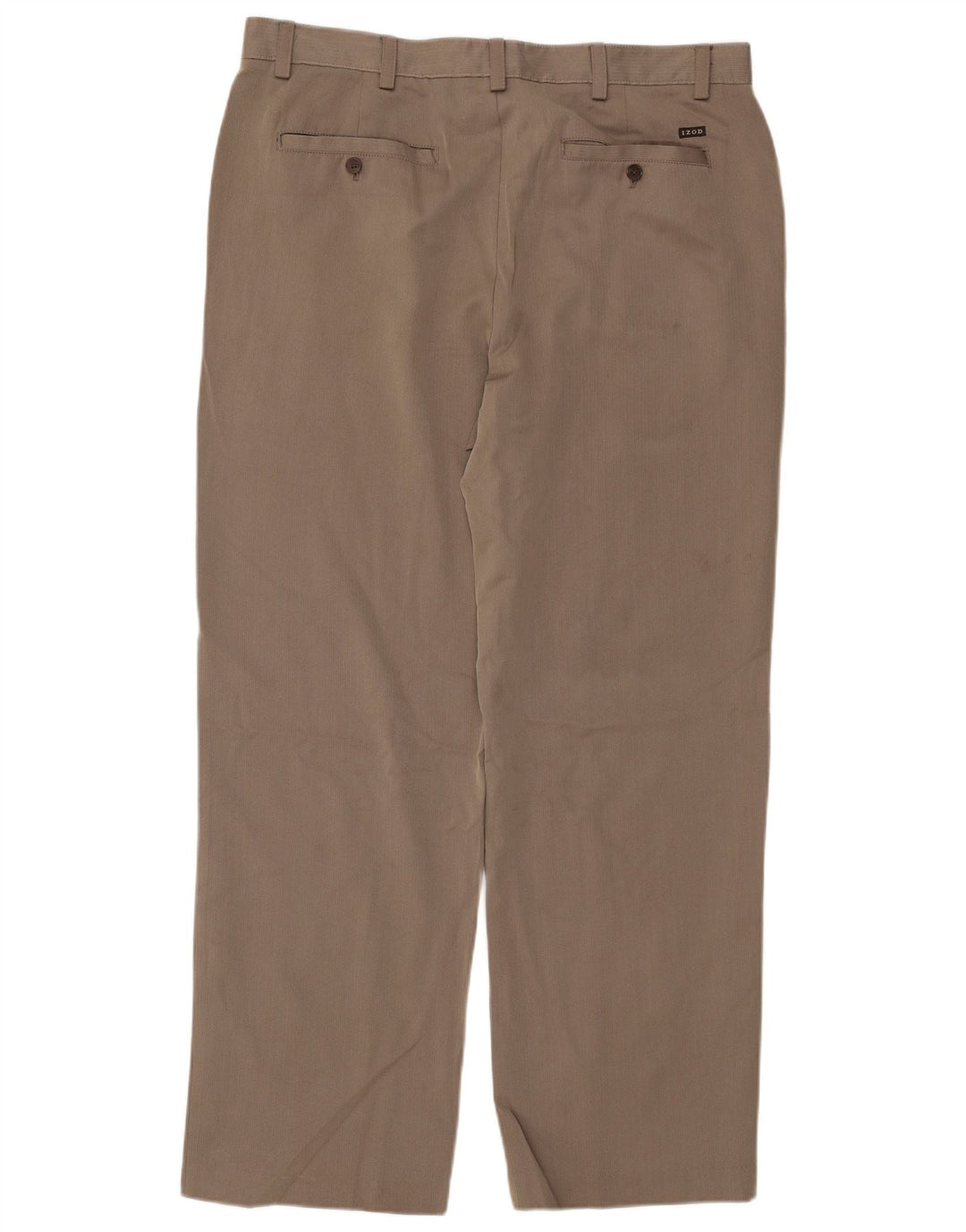 IZOD Straight Chino-bukser til mænd W38 L32 Beige sildebenspolyester
