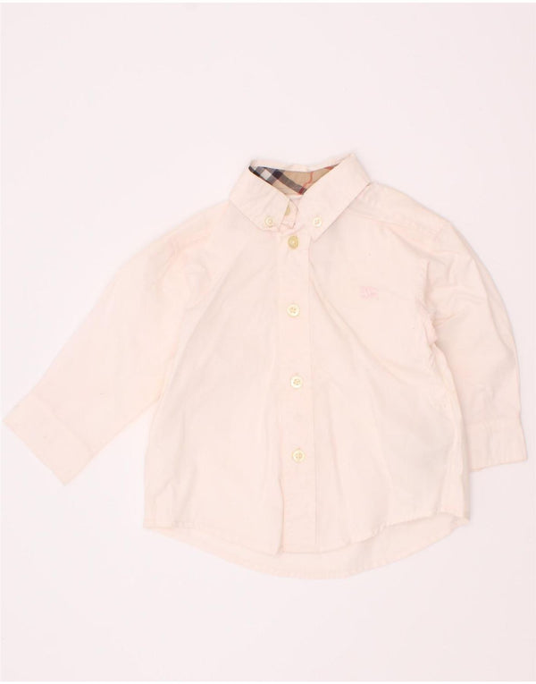 Burberry Baby Boys skjorte 6-9 måneder Pink Bomuld