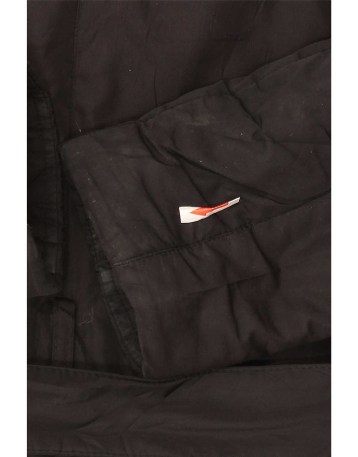 M&Co Quiltet overfrakke til kvinder UK 14 Large Black