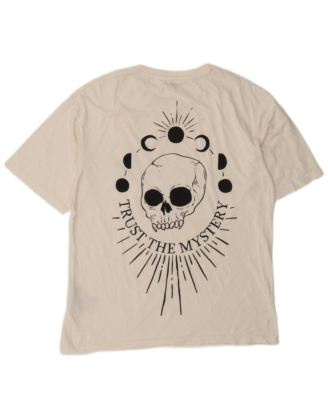 Jack & Jones Herre grafisk T-shirt Top Lille hvid bomuld