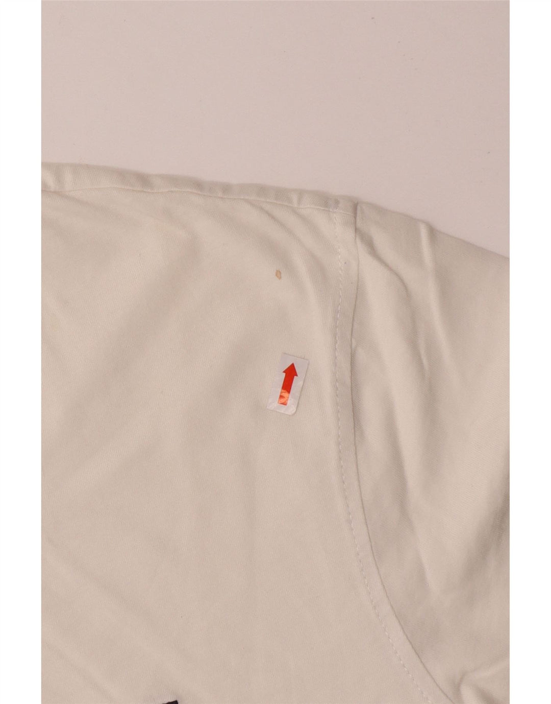 TOMMY HILFIGER Mens T-Shirt Top Small White Cotton