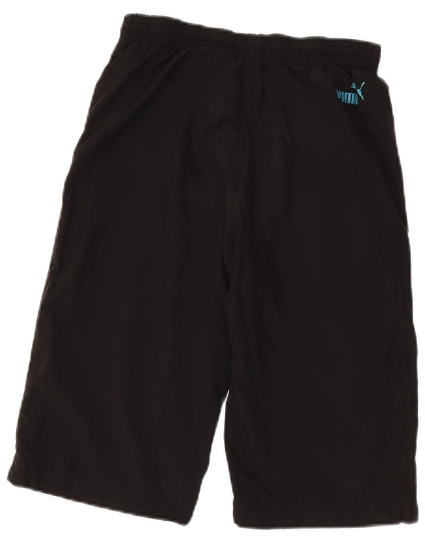Puma Boys Graphic Bermuda Sportshorts 11-12 år Sort