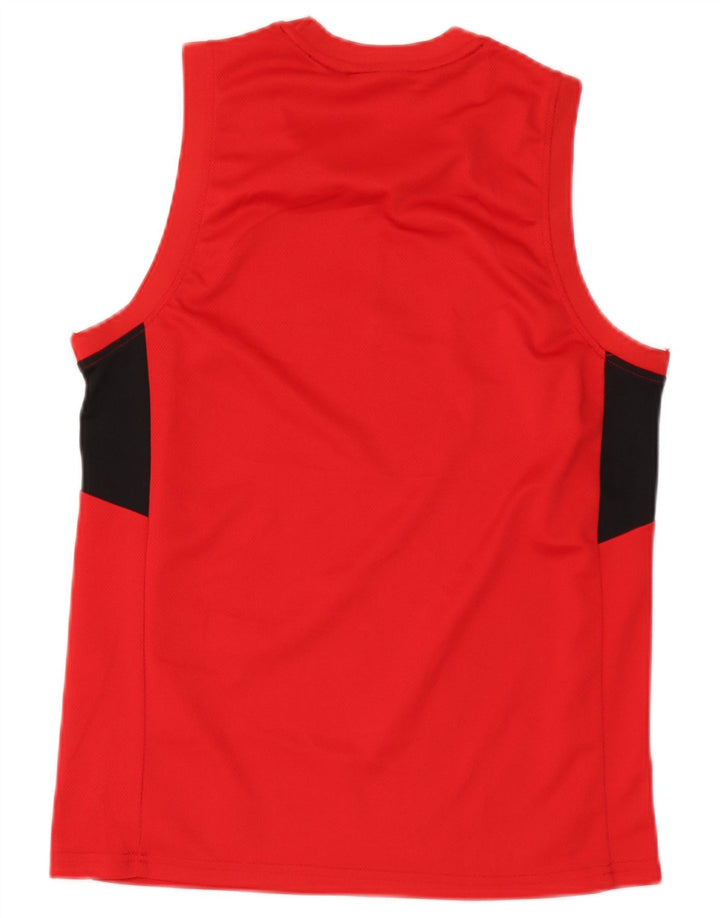 Fila Herre Grafisk Vest Top Lille Rød Colourblock Polyester