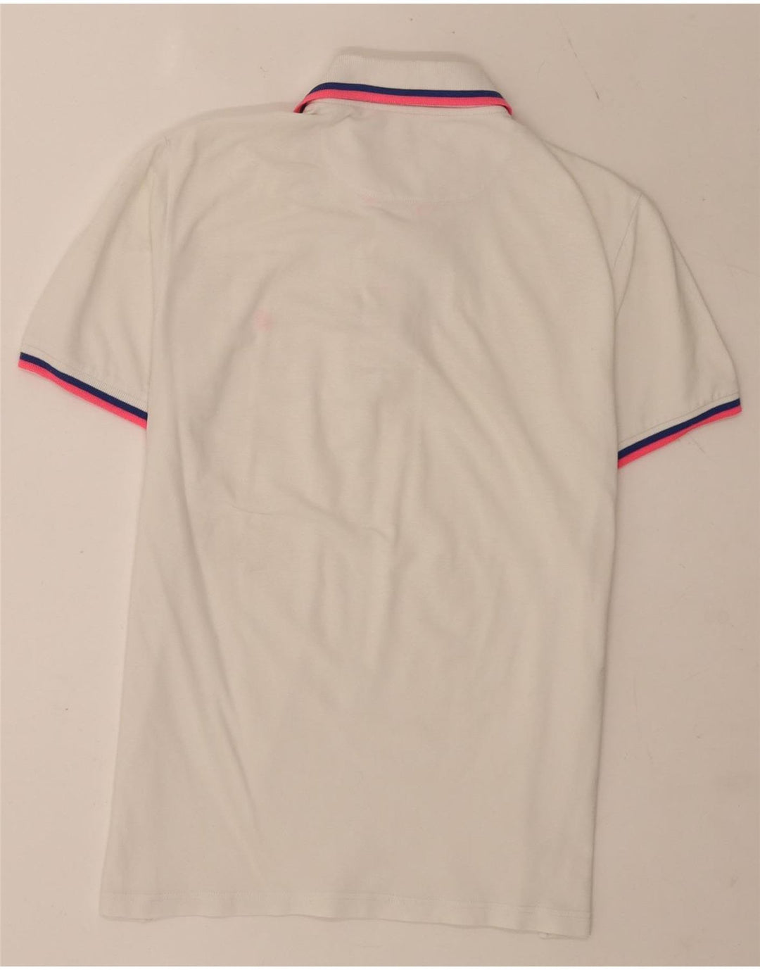 Brooksfield Herre Slim Fit Polo Shirt IT 50 Medium White Colourblock