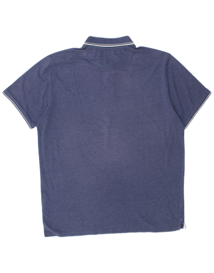 Champion herre poloskjorte 2XL marineblå bomuld