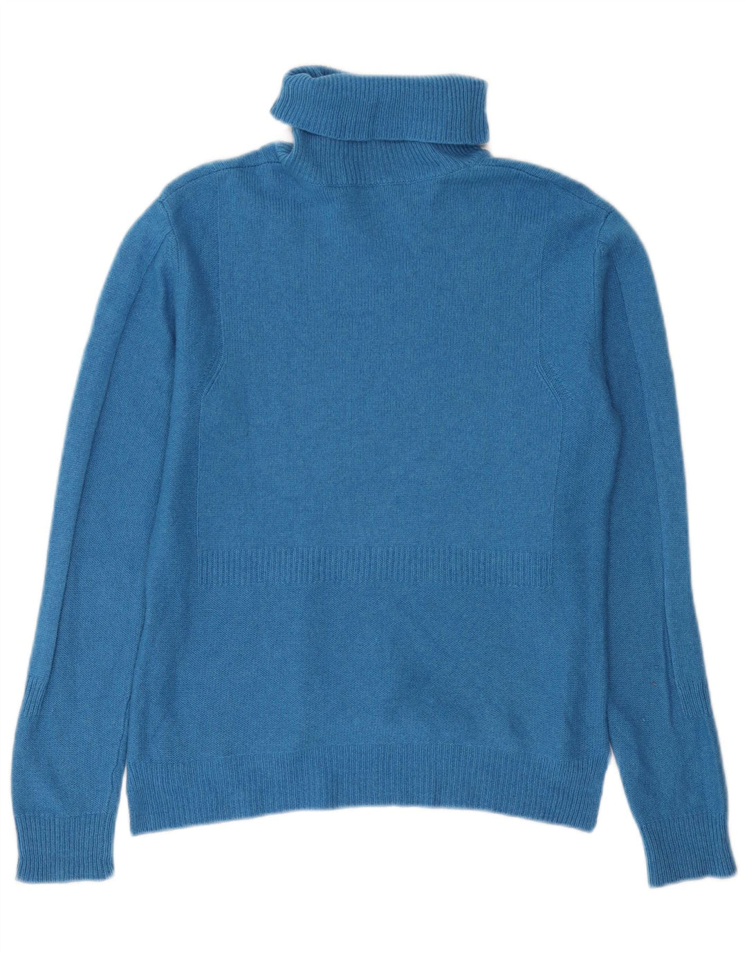 Max & Co. Dame Rullehals sweater UK 12 Medium Blue Cashmere