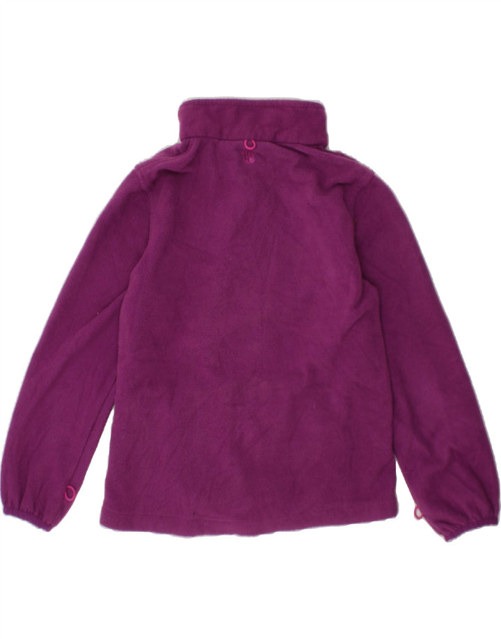 MOUNTAIN WAREHOUSE Girls Fleece Jacket 7-8 Years  Purple Polyester Vintage Mountain Warehouse and Second-Hand Mountain Warehouse from Messina Hembry 