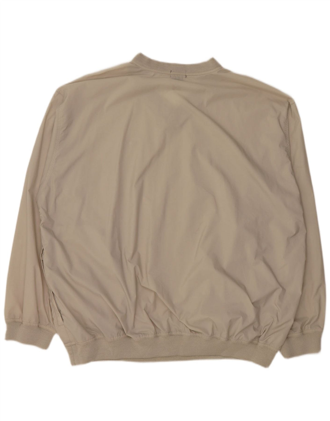 Izod Herre Loose Fit Pullover Træningsdragt Top XL Grå Nylon