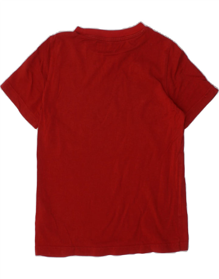 PUMA Boys Graphic T-Shirt Top 7-8 Years Red Cotton Vintage Puma and Second-Hand Puma from Messina Hembry 