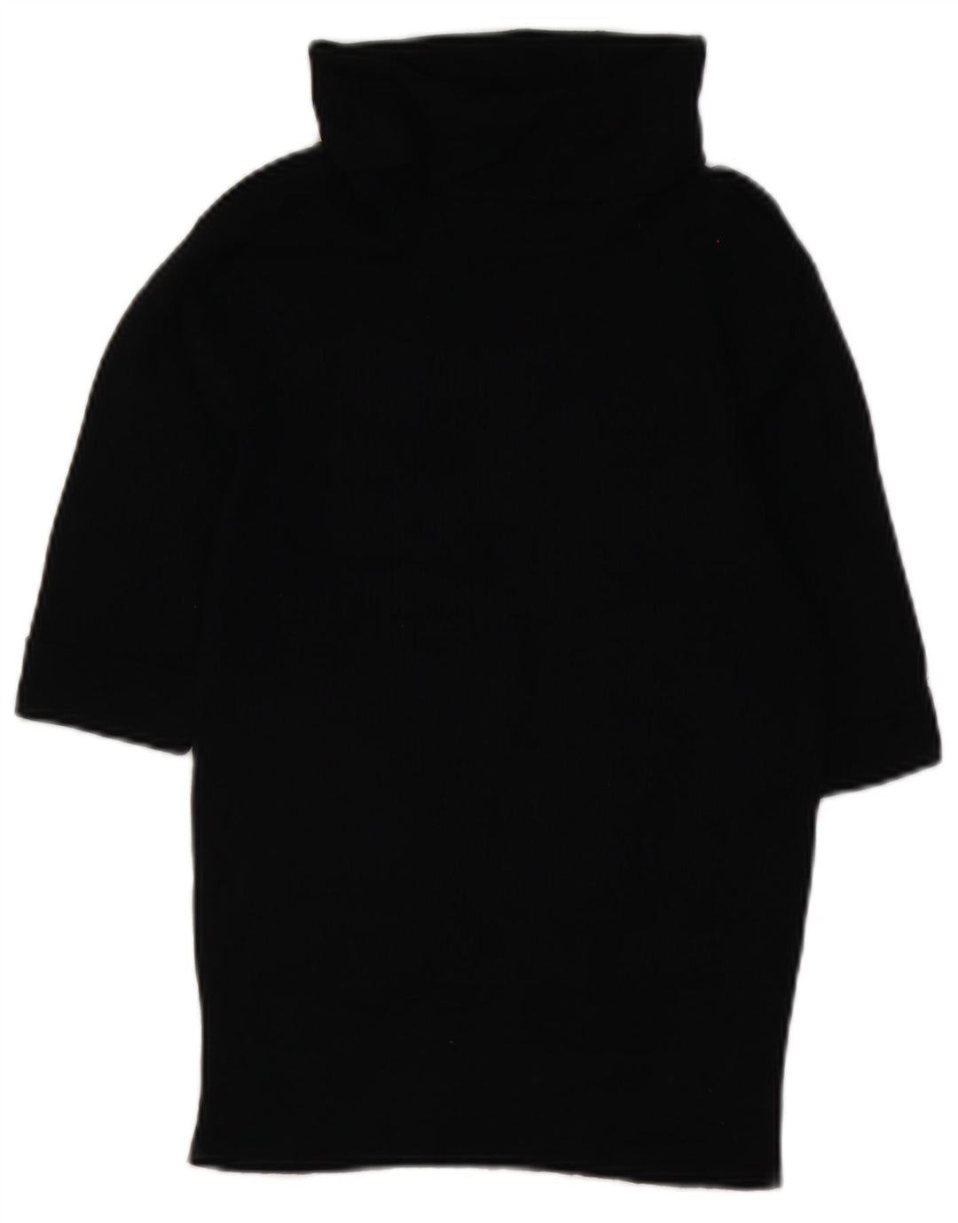 Marks & Spencer Dame Roll Neck Jumper Sweater UK 14 Large Black