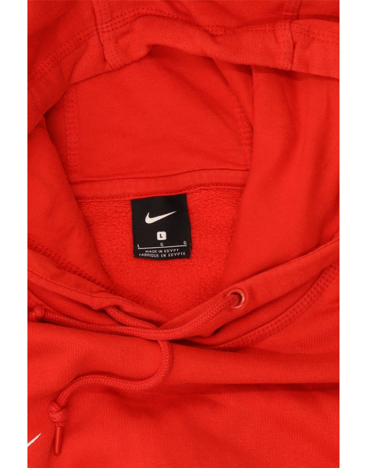 Nike Herre hættetrøje Jumper Large Rød