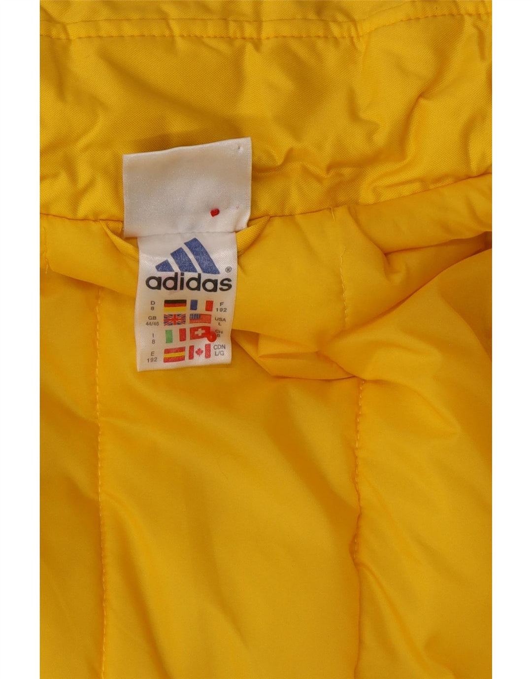 ADIDAS Grafisk Windbreaker Jacket til mænd UK 44/46 Large Black Colourblock