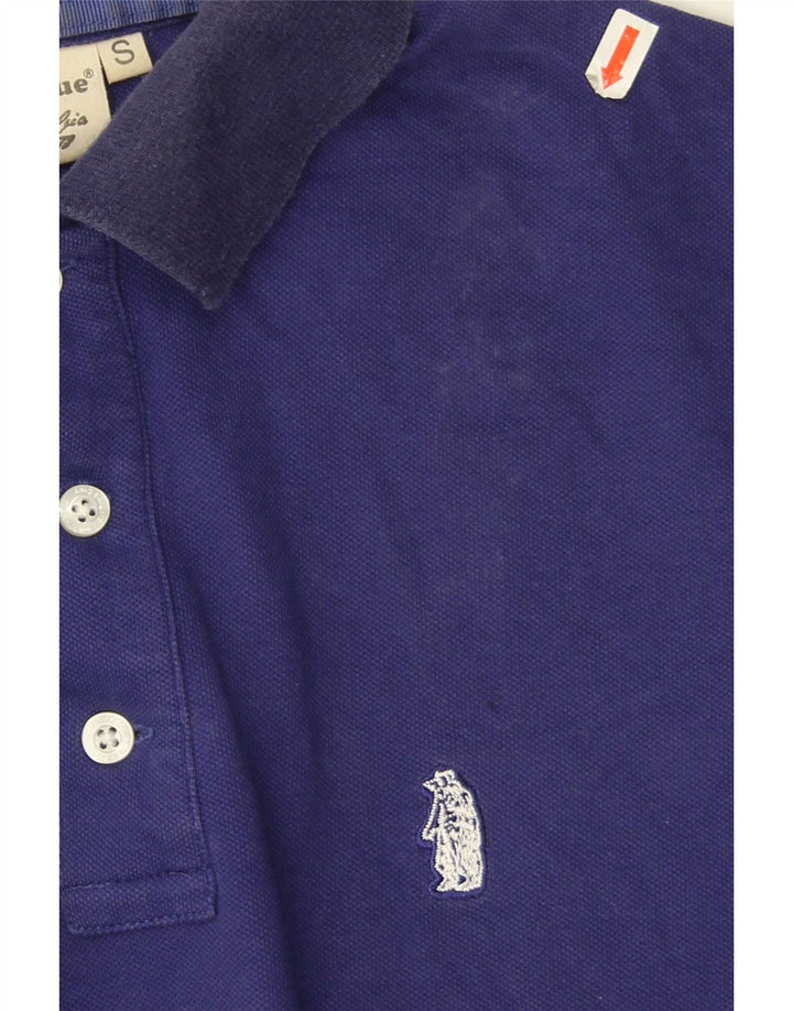Refrigue herre poloshirt lille blå bomuld