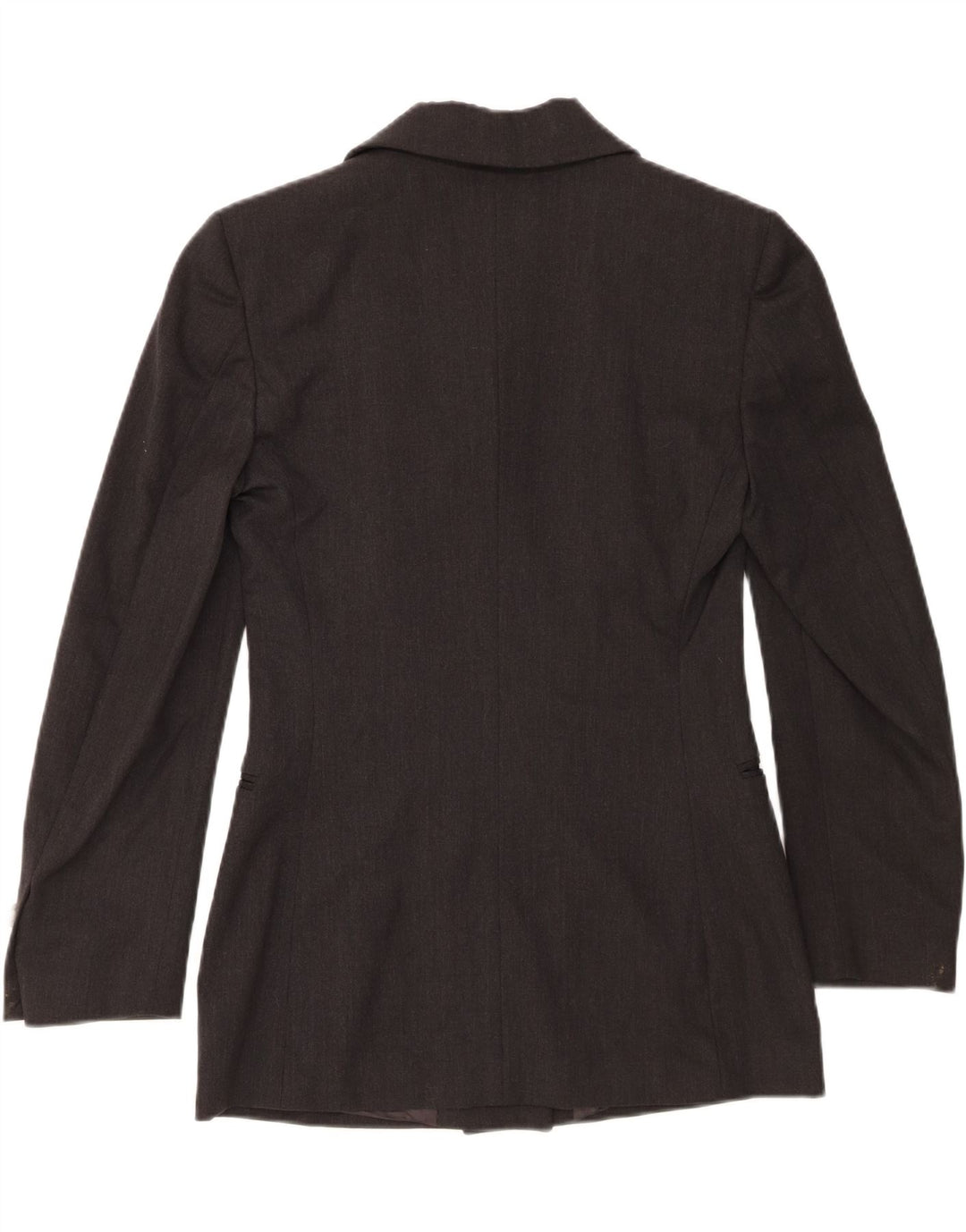 Byblos Dame Dobbeltradet Blazer Jacket IT 42 Medium Grey Uld