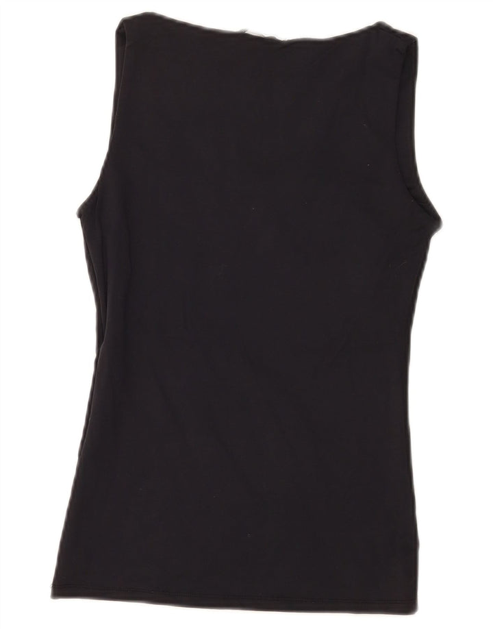 Zara Damevest Top UK 8 Lille Sort