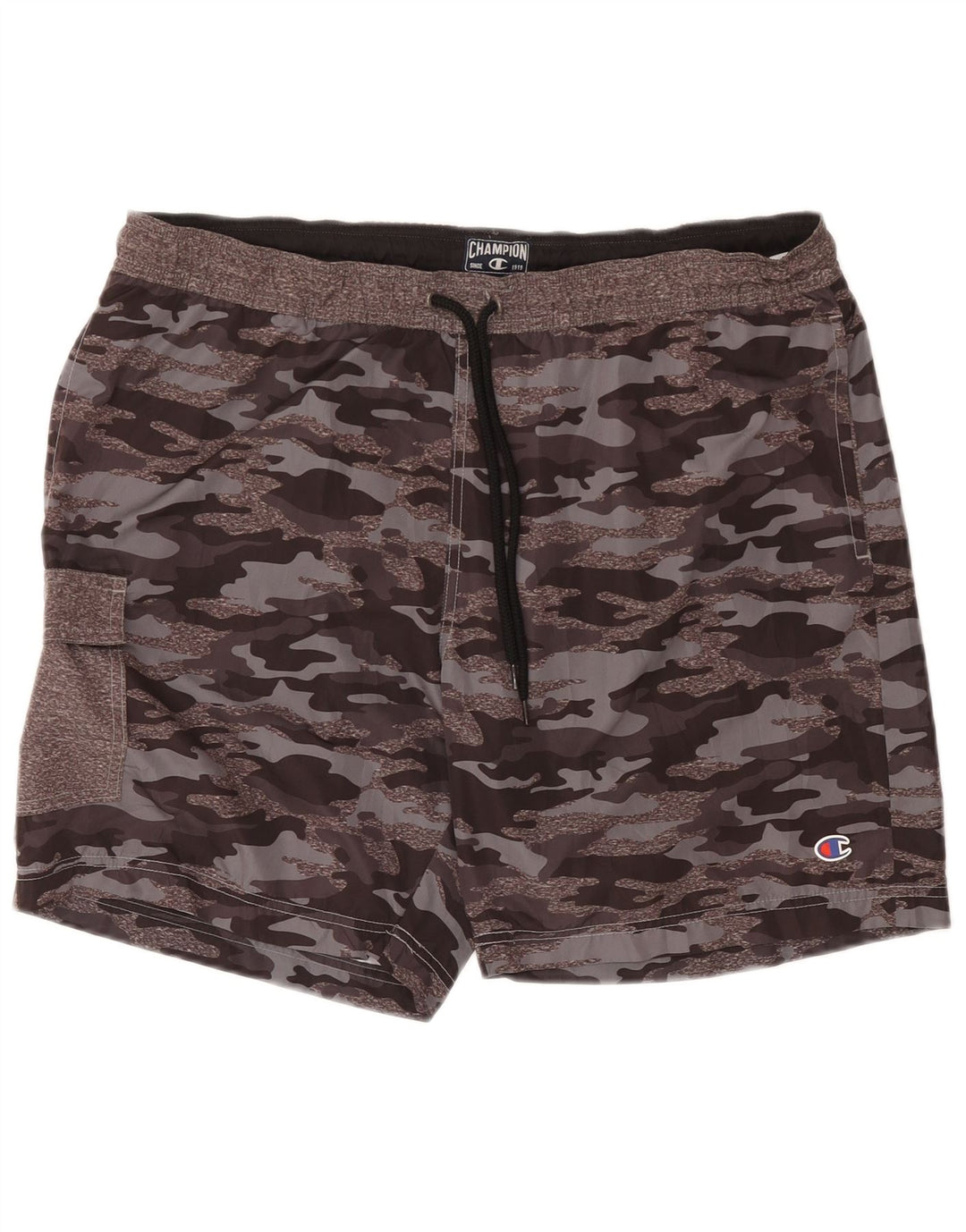 Champion Herre svømmeshorts 2XL Grå Camouflage