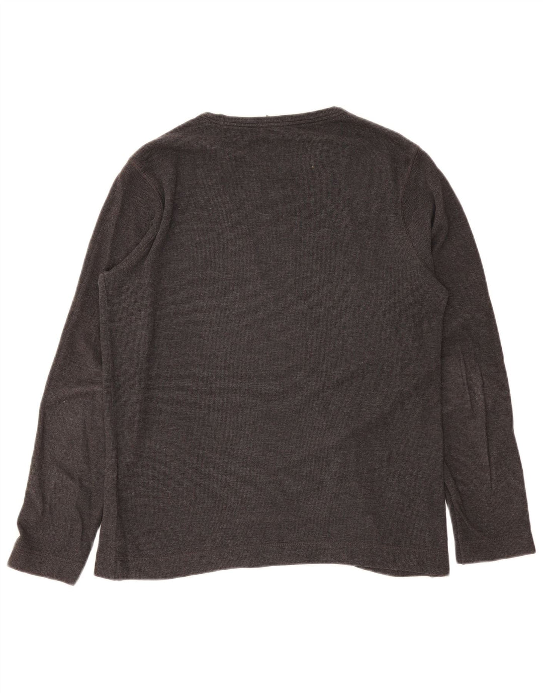 Hugo Boss Herre Slim Fit Top Langærmet Stor Grå Bomuld