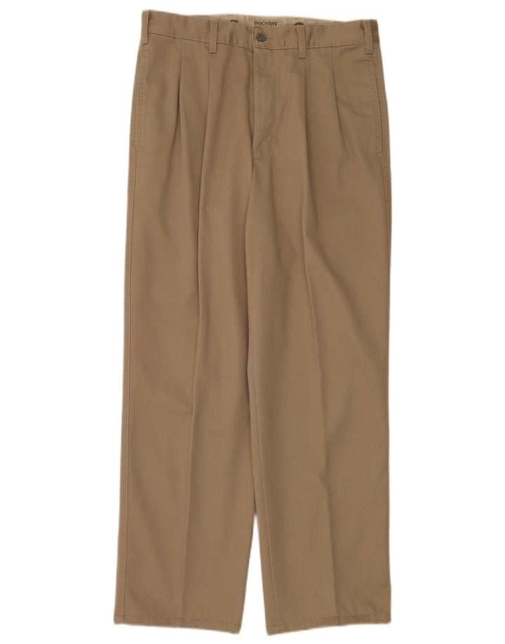 Dockers Herre Pegged Chino Bukser W33 L32 Beige