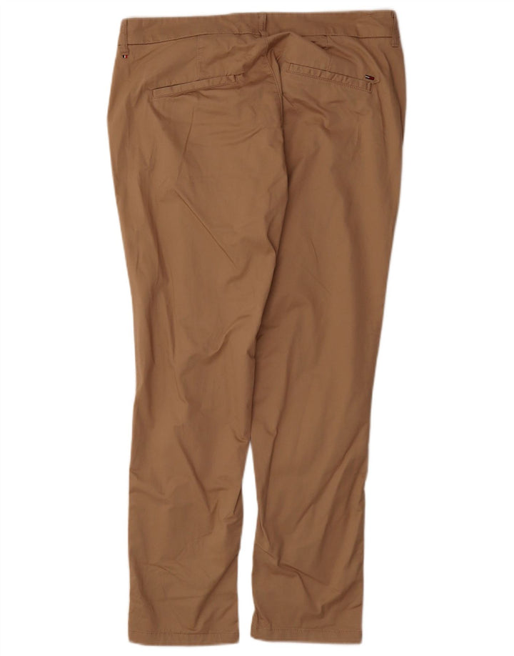 TOMMY HILFIGER Slim Chino-bukser til kvinder W30 L28 Beige Bomuld