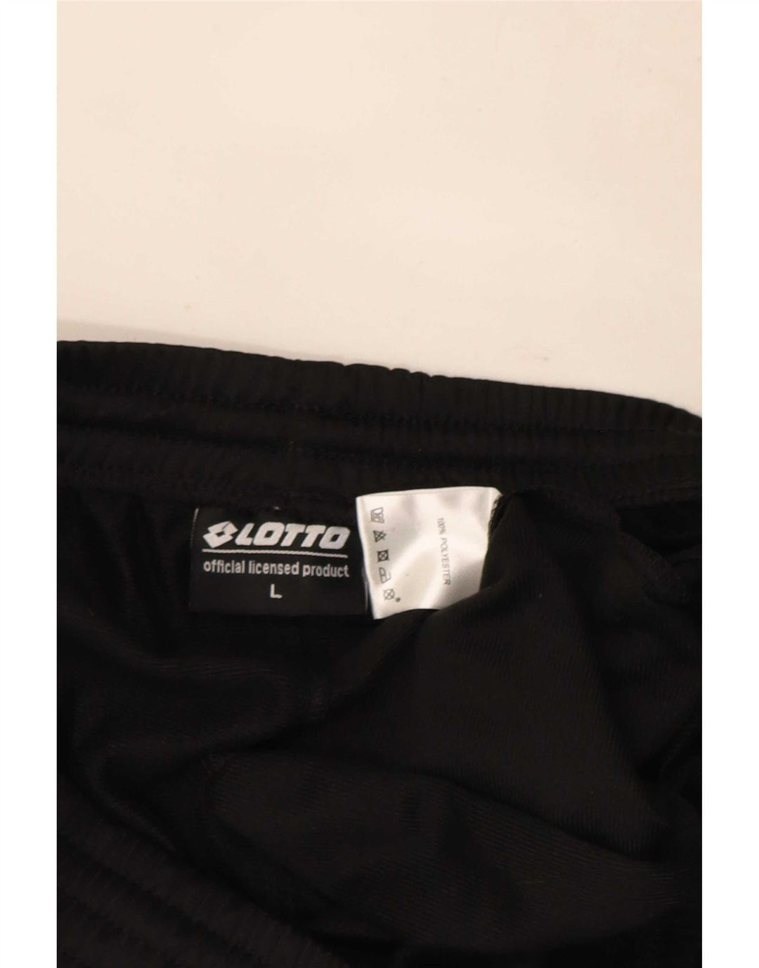 Lotto Herre træningsdragt Bukser Joggers Large Sort Polyester